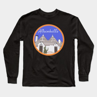 Trulli Alberobello Italy Long Sleeve T-Shirt